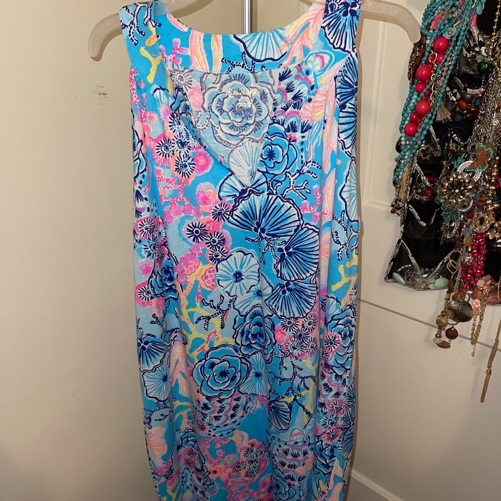 NWT Lilly Pulitzer Ross dress size XXL in once upon a tide